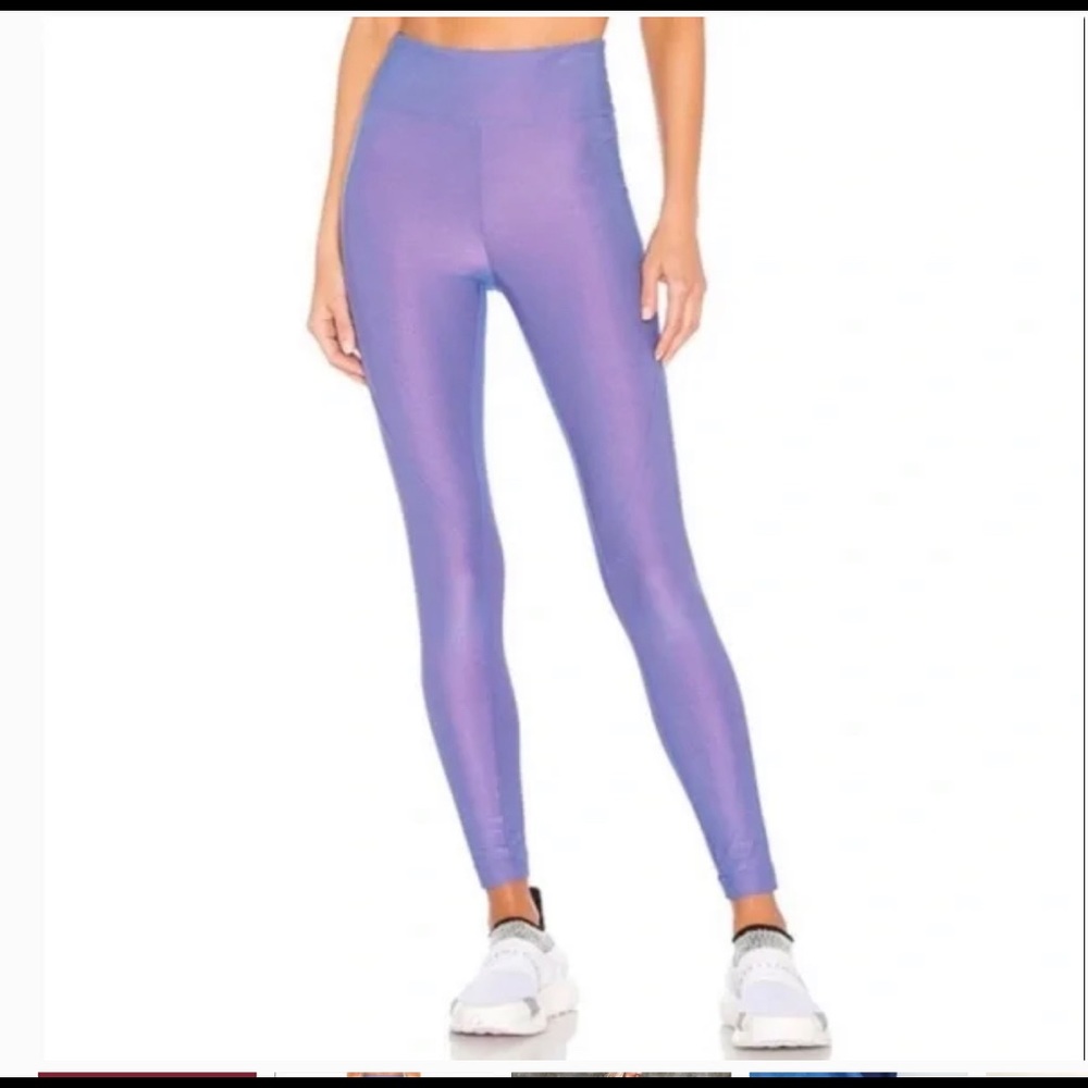Koral Magnet Iridescent High Rise Leggings Auralite Size XS Blue Purple